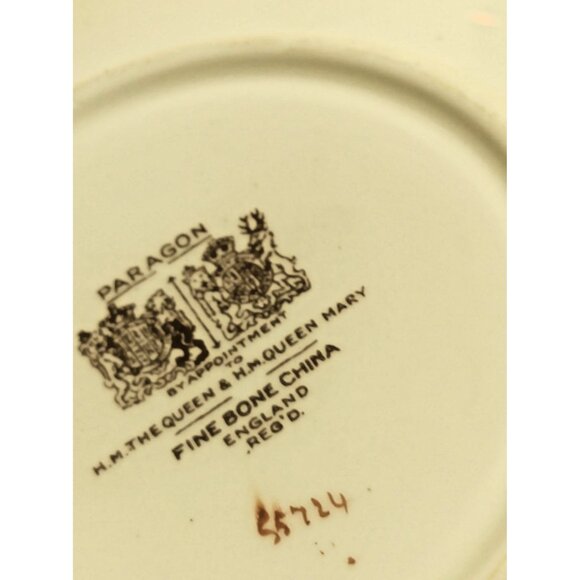 PARAGON ROSE TULIP NARCISSUS TEA CUP & SAUCER SET DOUBLE WARRANT - Picture 11 of 11